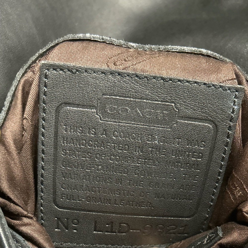 VINTAGE COACH cross body bag